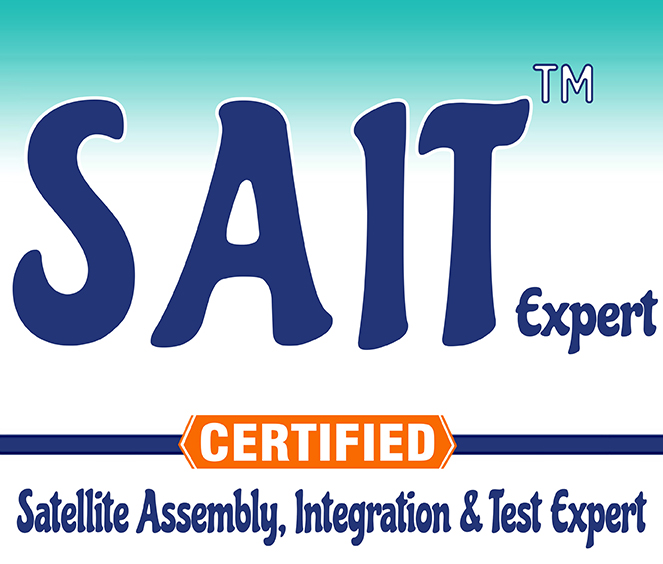 4- Certified Satellite Assembly, Integration & Test Expert (SAIT Expert).
